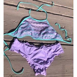 Arizona Jean Co 2 piece swim suit